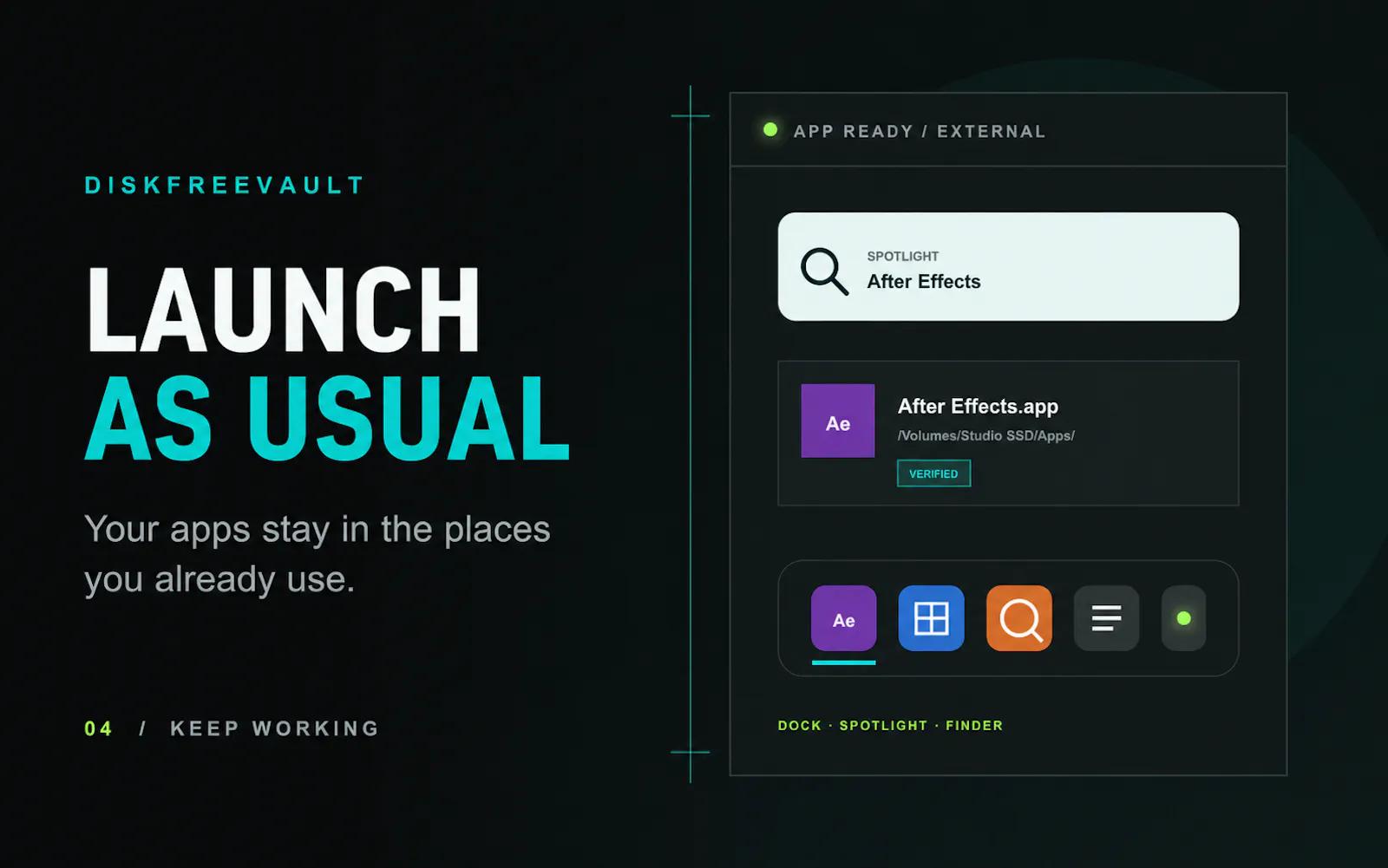 DiskFreeVault screenshot 3