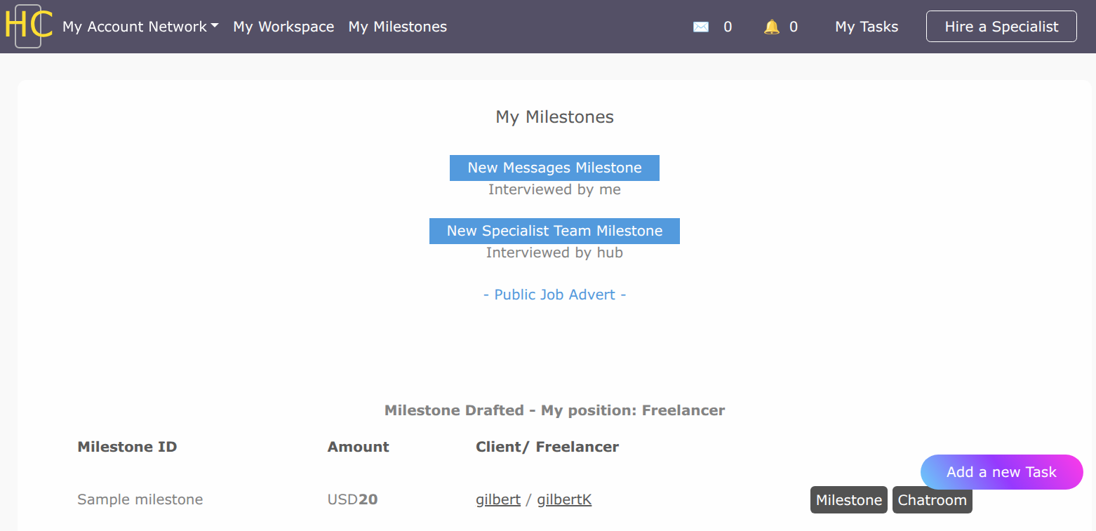 New Crypto Freelance Marketplace gallery image