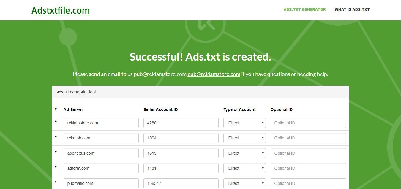 Ads.txt Generator For Publishers gallery image