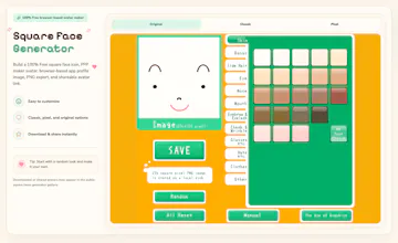 squareface-generator.org gallery image