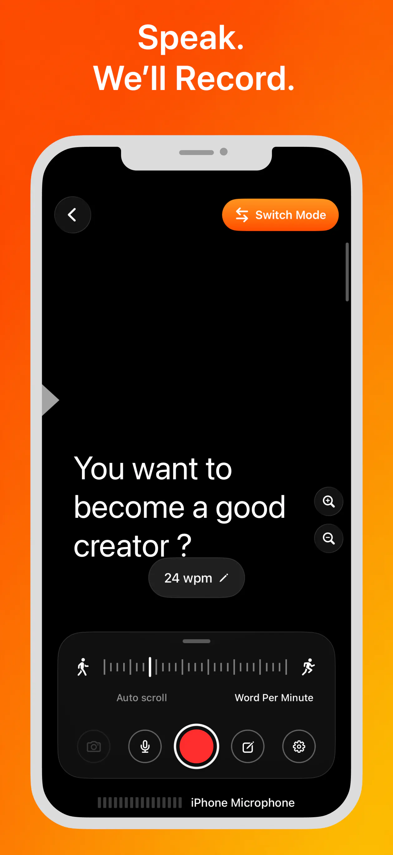 Teleprompter for video - AploCam gallery image