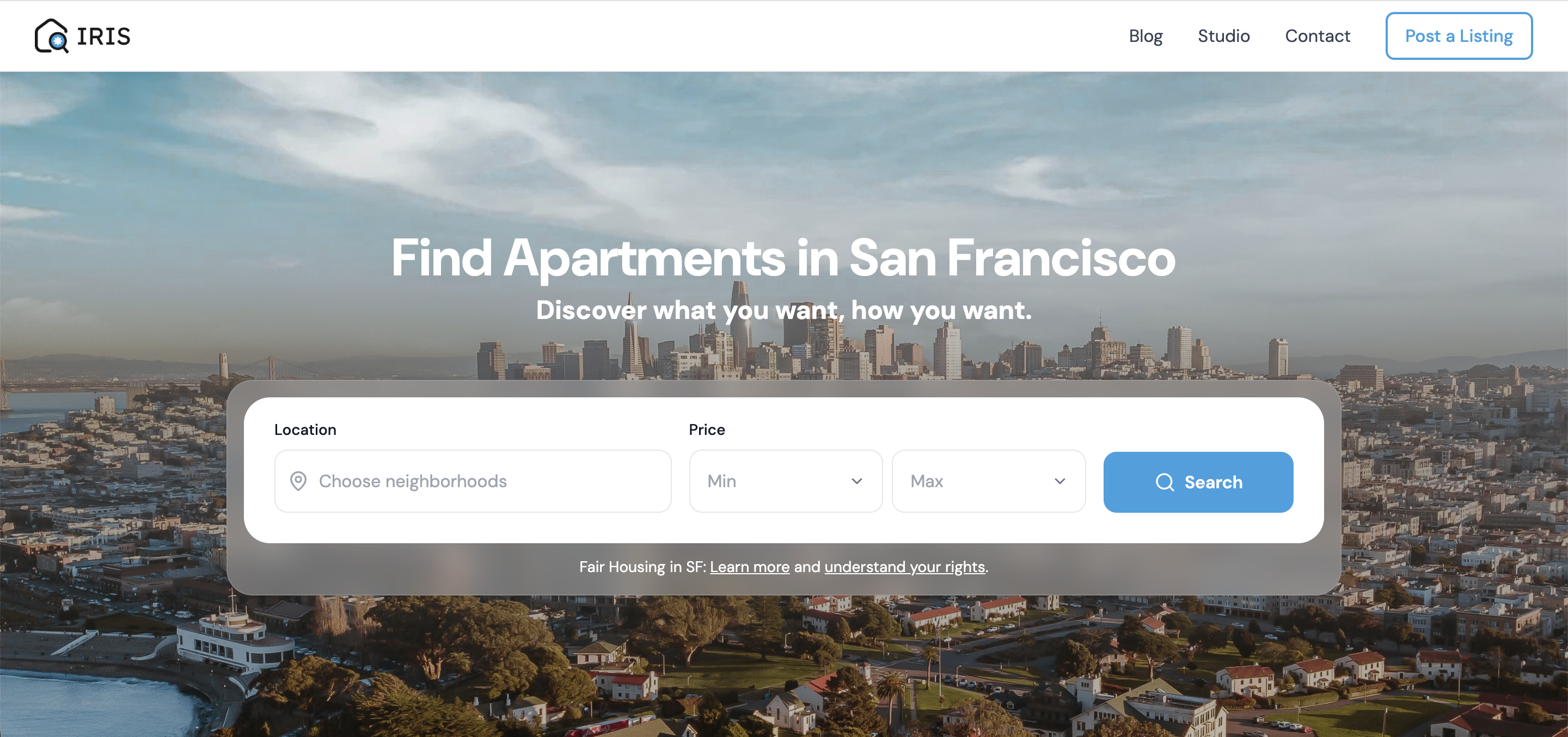 IRIS - Main product screenshot demonstrating key features and user interface