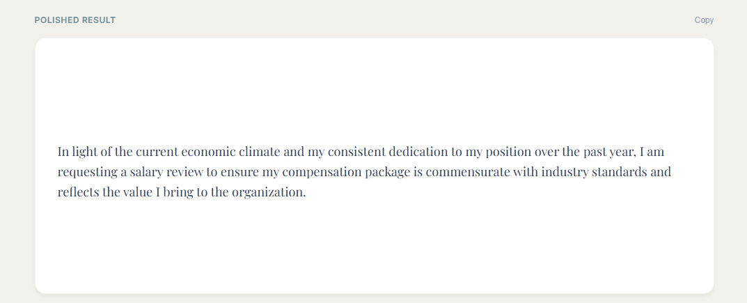 PoliteDraft gallery image