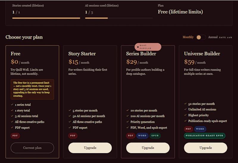 QuillWell Ai screenshot 3
