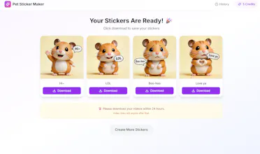 Pet GIF Sticker Maker gallery image