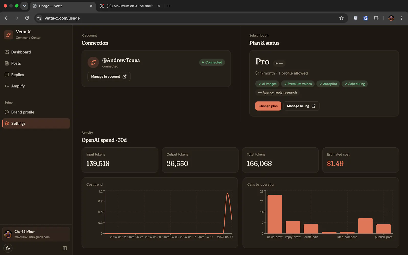 Vetta X screenshot 5
