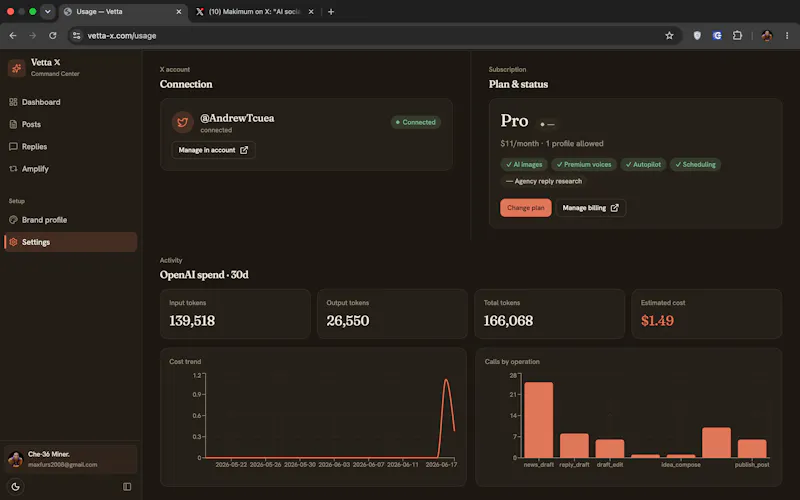 Vetta X screenshot 5