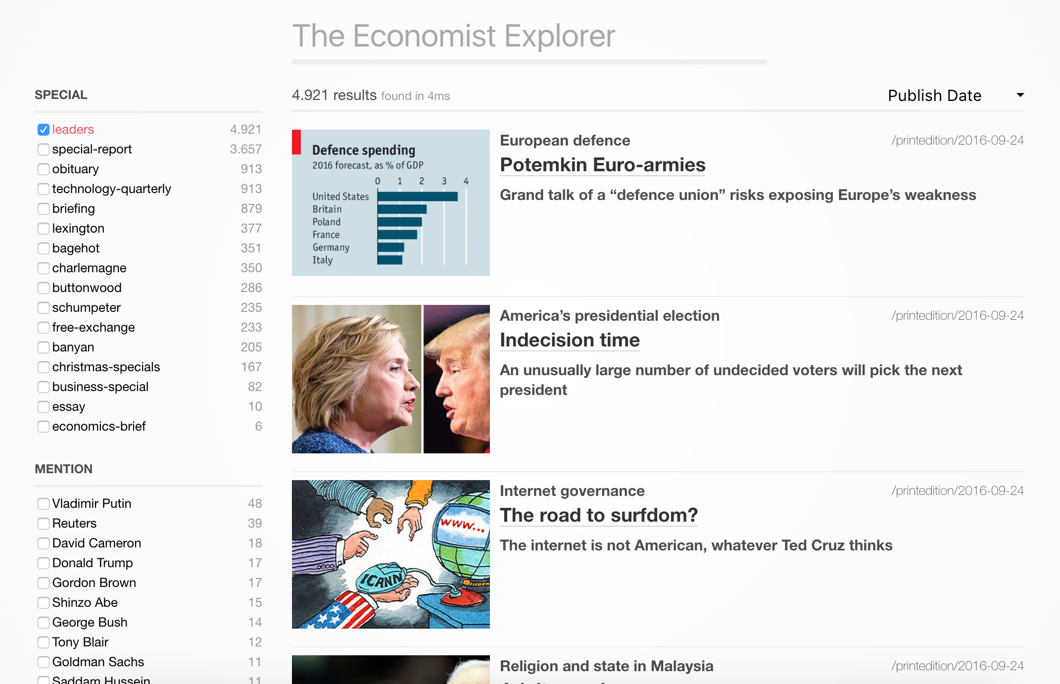 The Economist Explorer Image