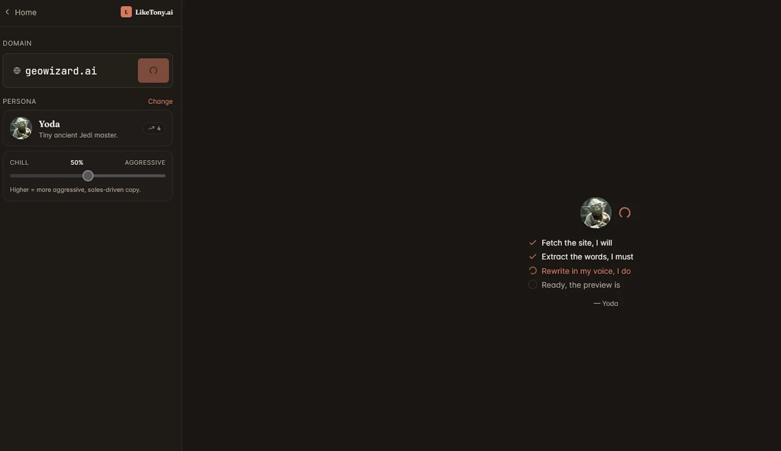 LikeTony.ai screenshot 7