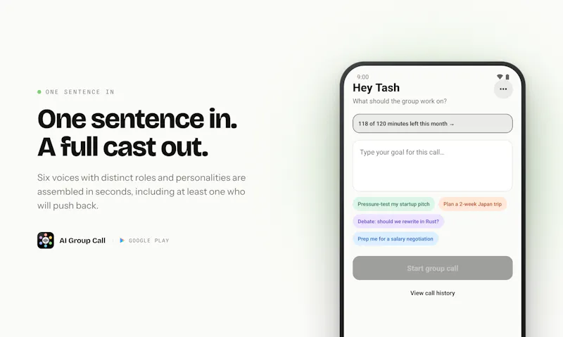 AI Group Call screenshot 3