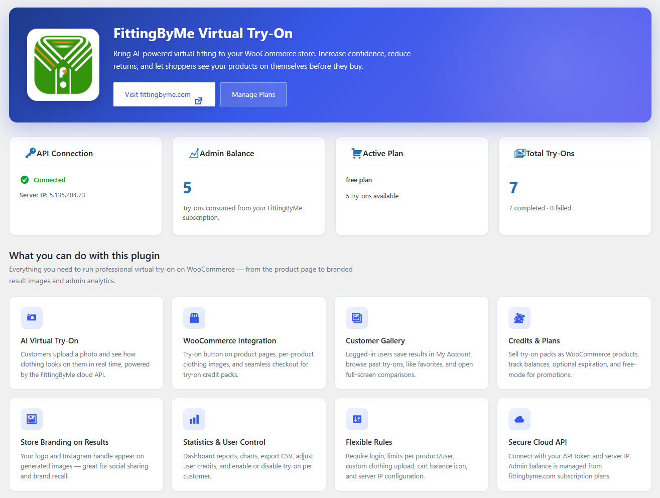 FittingByMe Woocommerce vrtual tryon  gallery image