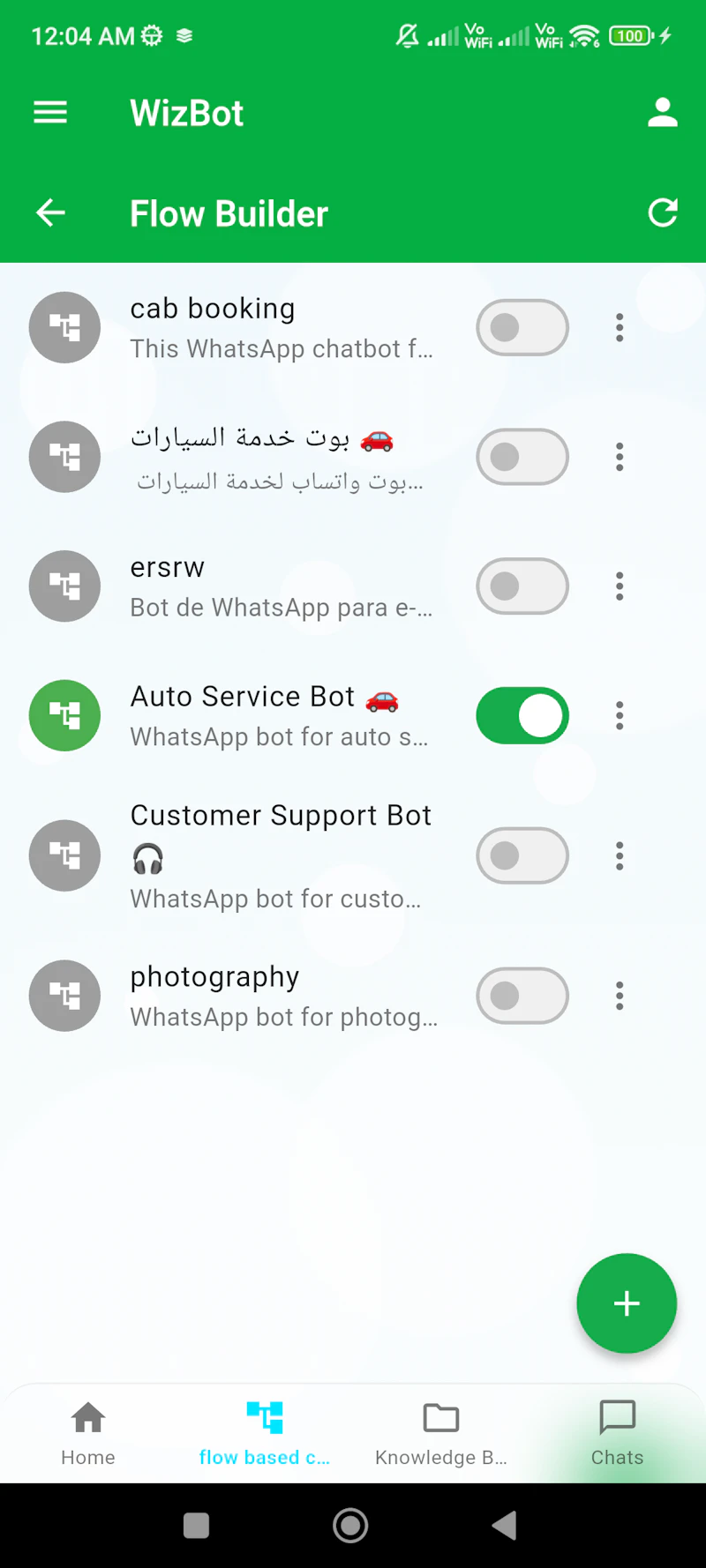 WizBot: No-Code WhatsApp AI Chatbot  screenshot 5