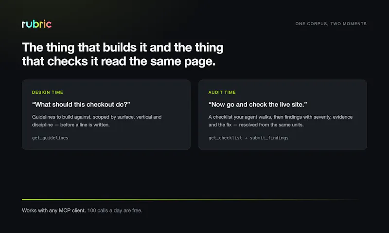 Rubric screenshot 3