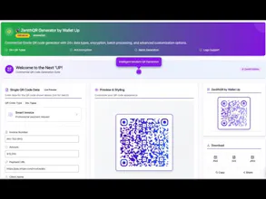 Wallet Up URL Shortener and ZenithQR gallery image