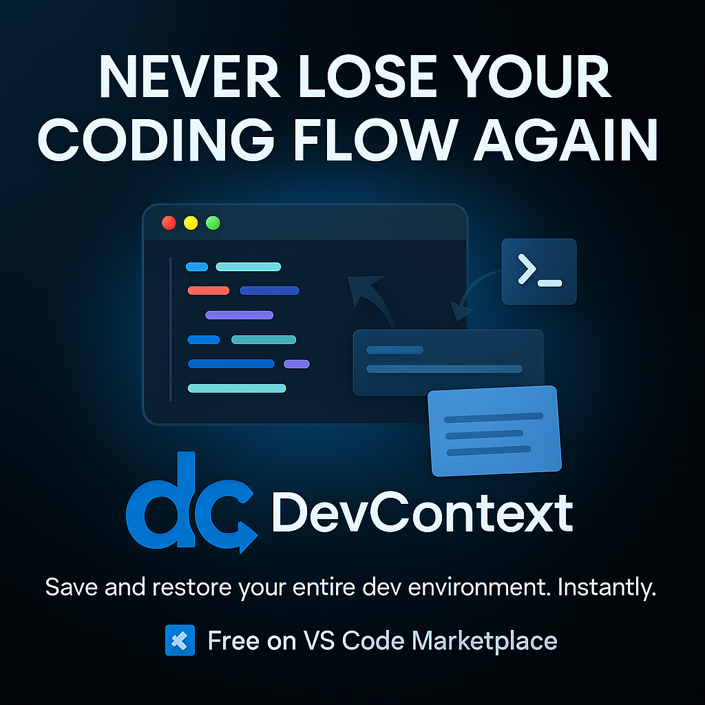 DevContext - 像从未离开过一样跳回您的代码媒体1