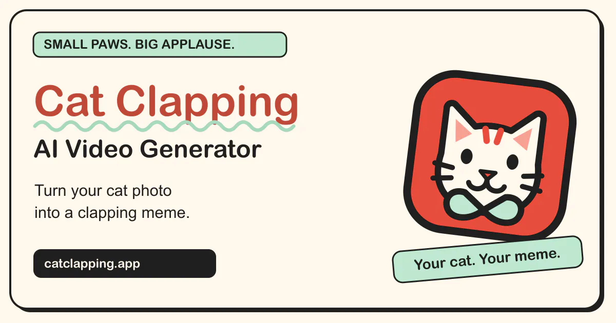 Cat Clapping gallery image