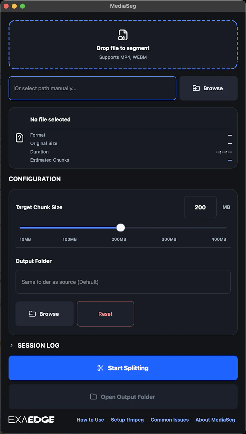 MediaSeg screenshot 1