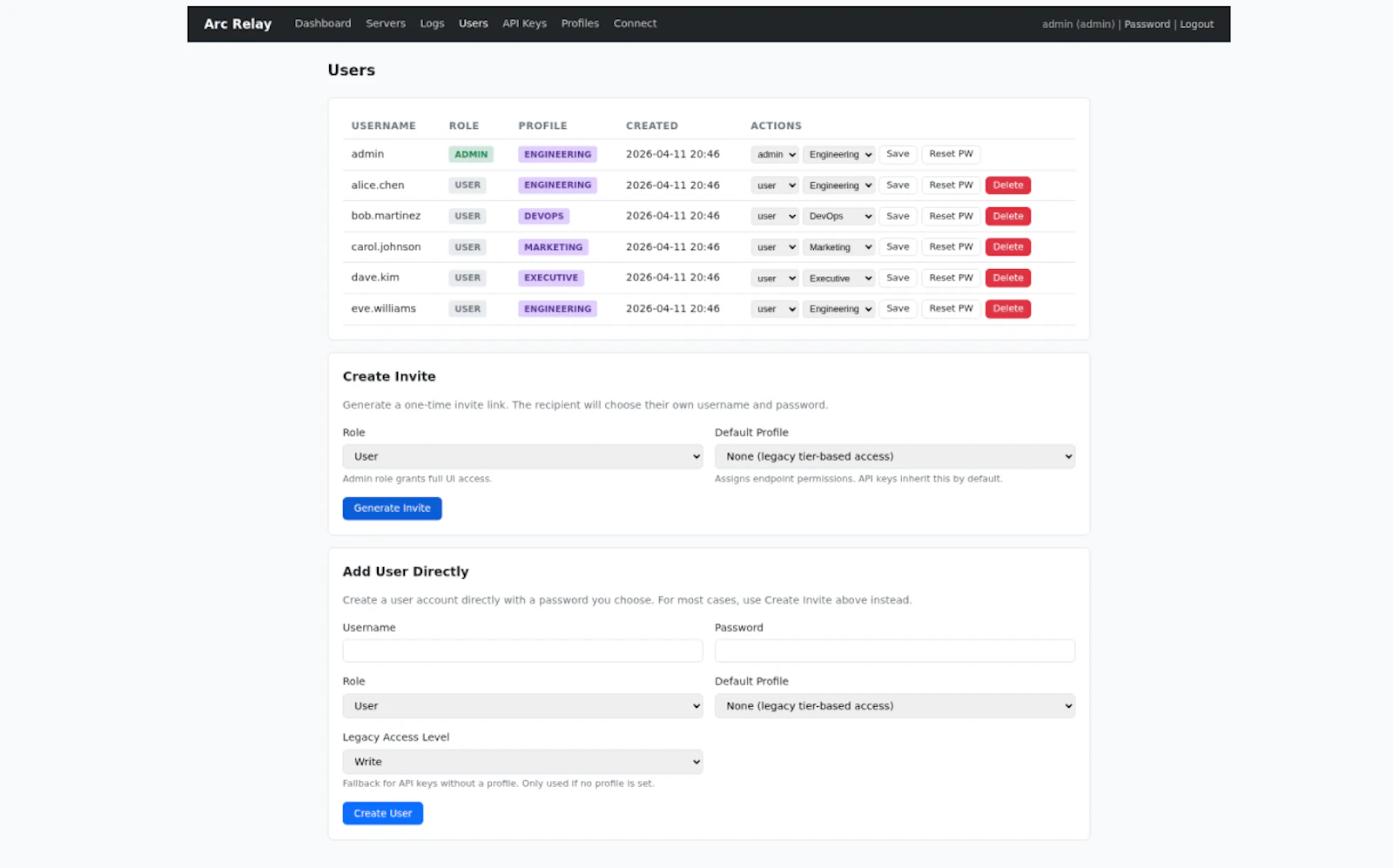 Arc Relay screenshot 2