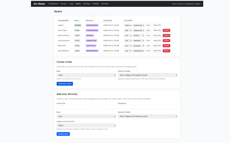 Arc Relay screenshot 2