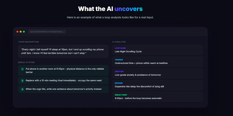 Loop Breaker AI screenshot 2