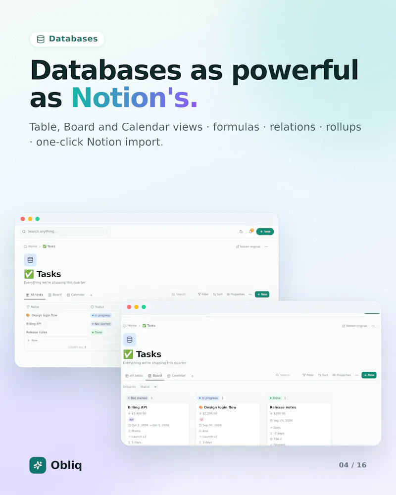 Obliq (Beta) screenshot 6