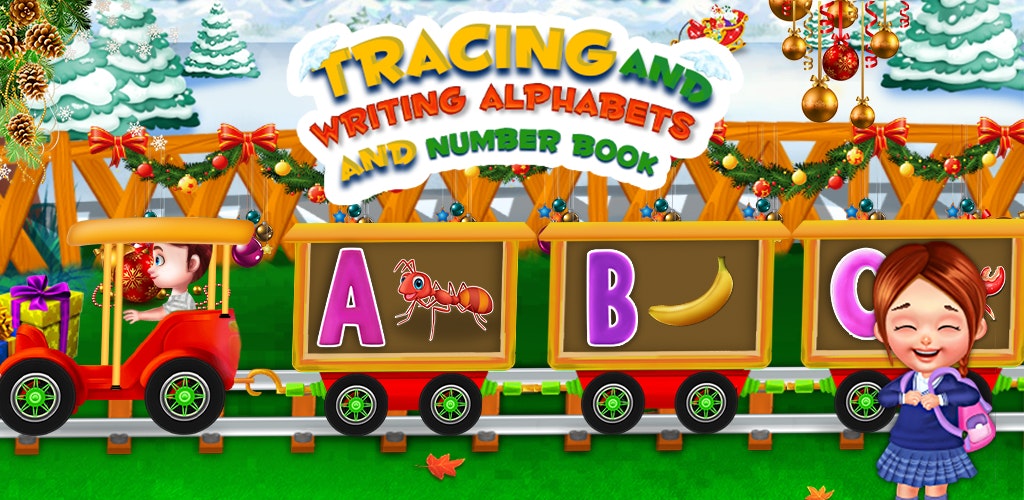 Christmas Preschool Letter Tracing Book Pages gallery image