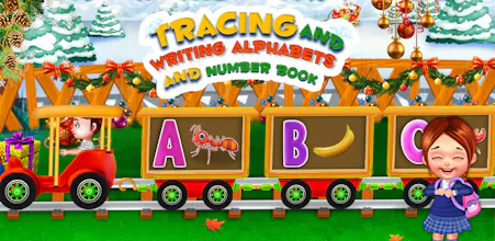 Christmas Preschool Letter Tracing Book Pages gallery image