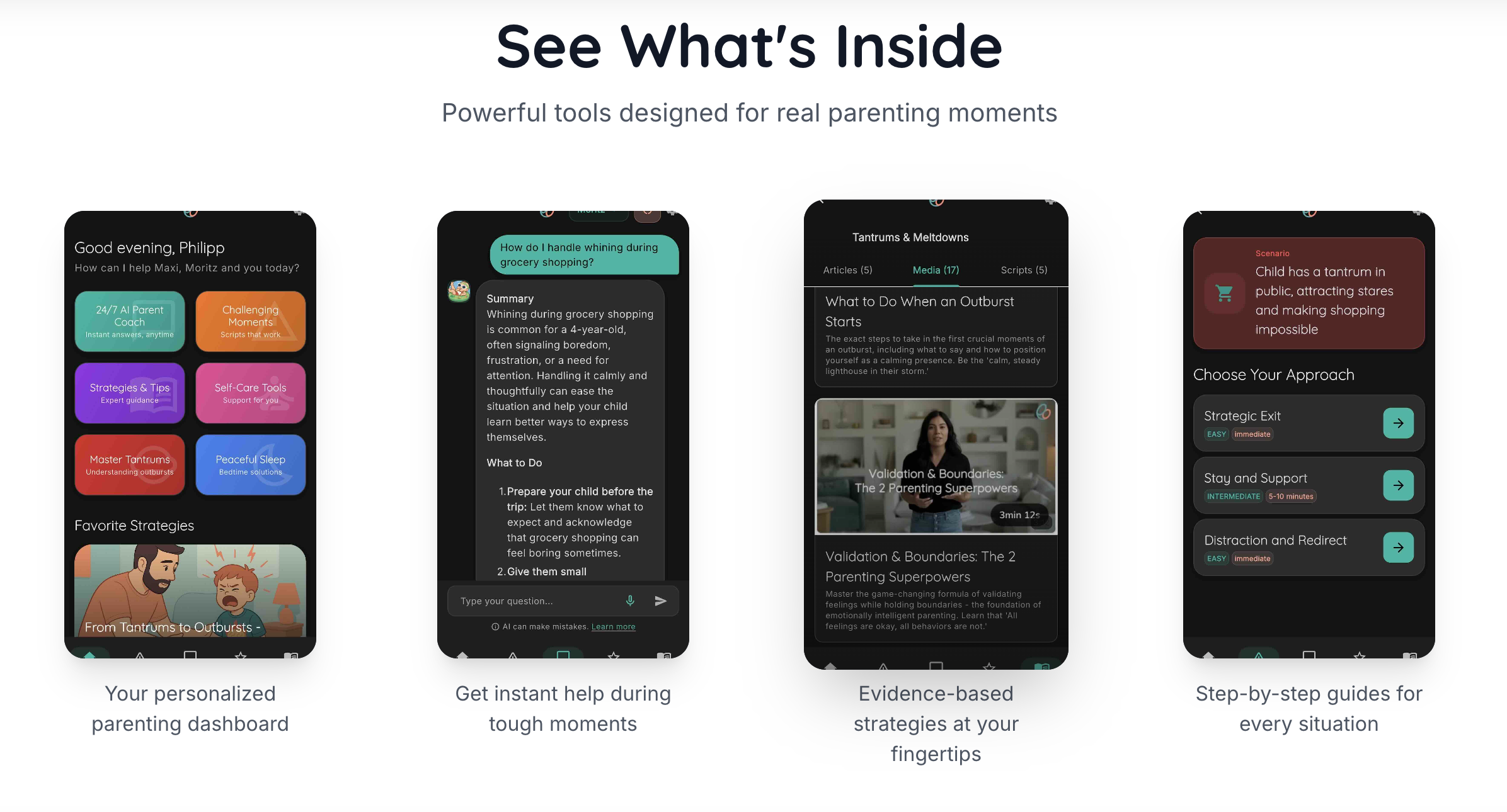 RootWise - Your AI Parenting Coach gallery image