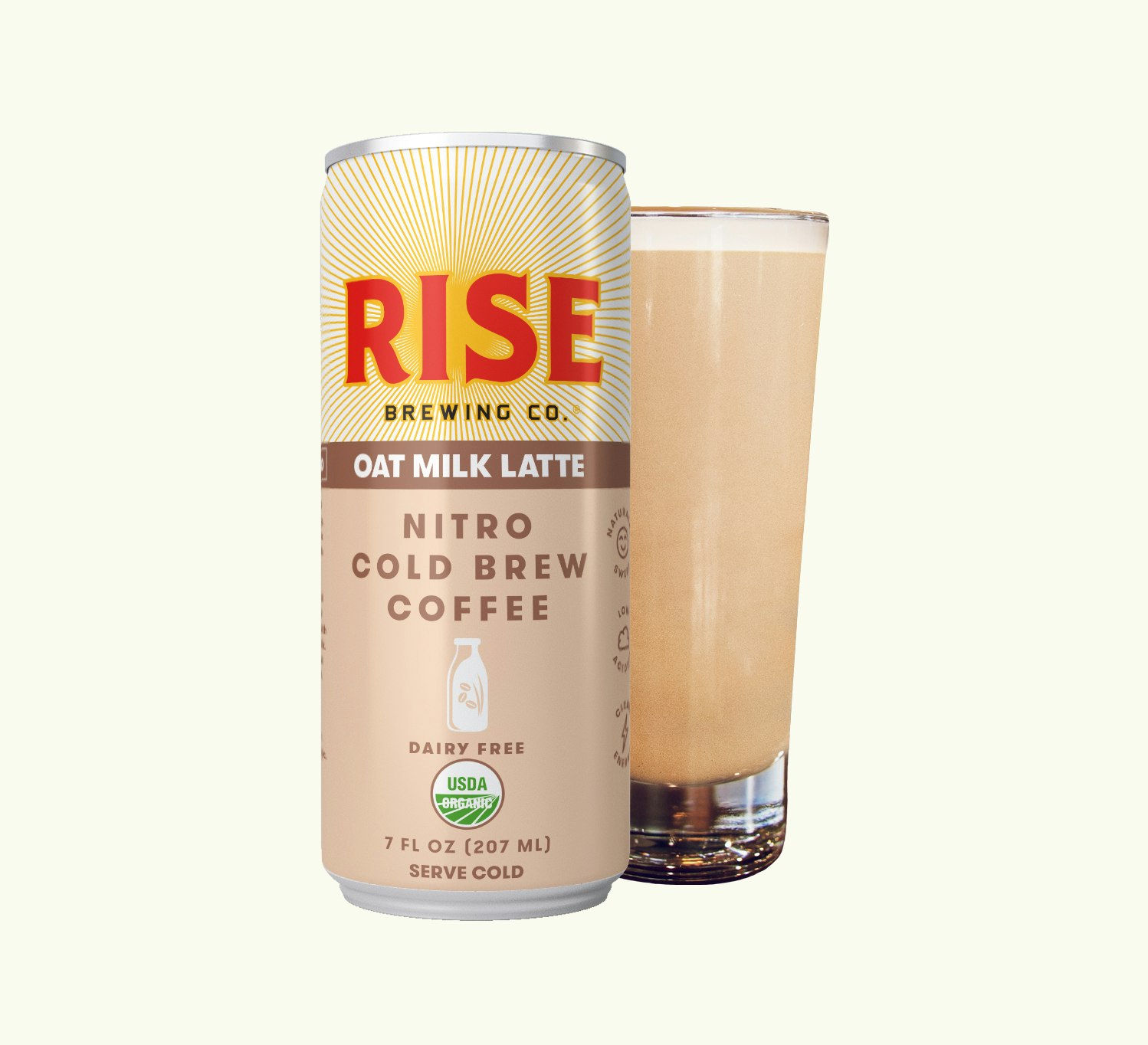 Oat Milk Nitro Cold Brew Coffee Latte gallery image