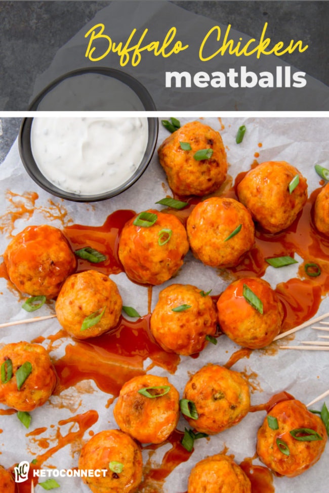 Buffalo Chicken Meatballs