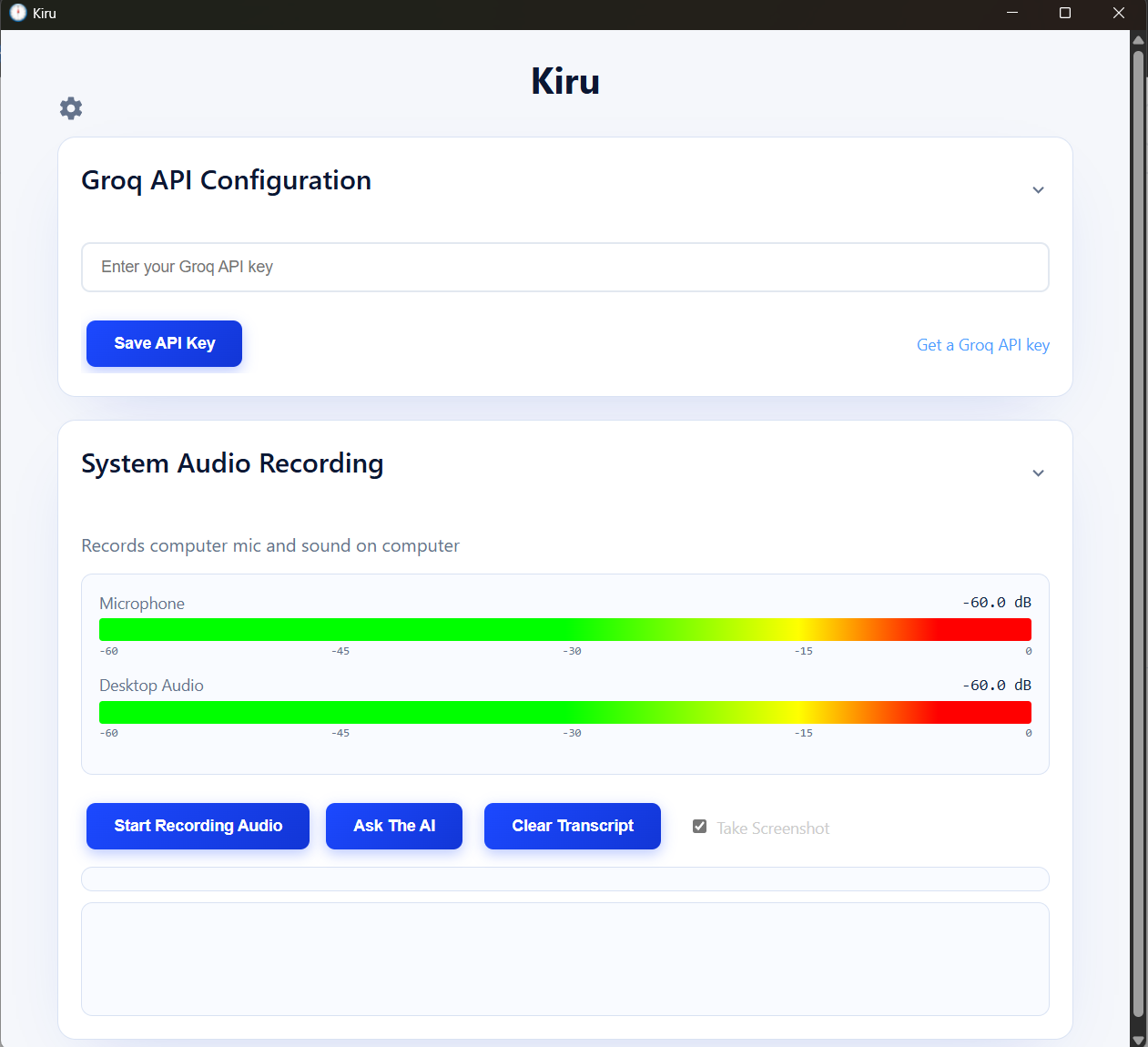 Kiru screenshot 1