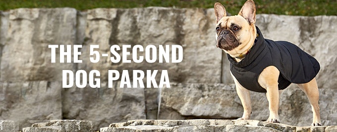 The 5-Second Dog Parka gallery image