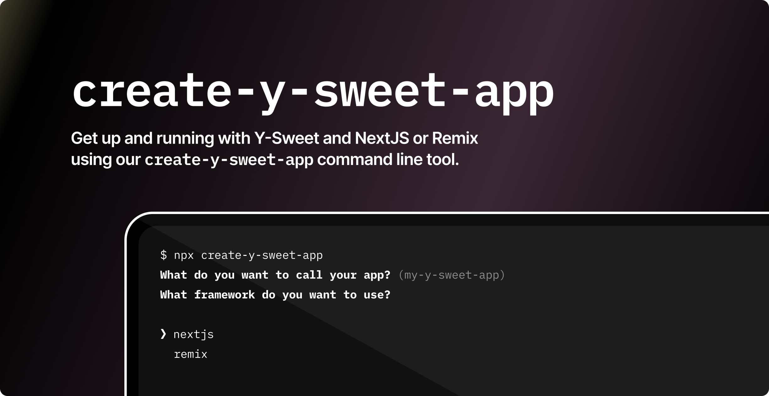Y-Sweet by Jamsocket [LW24] gallery image