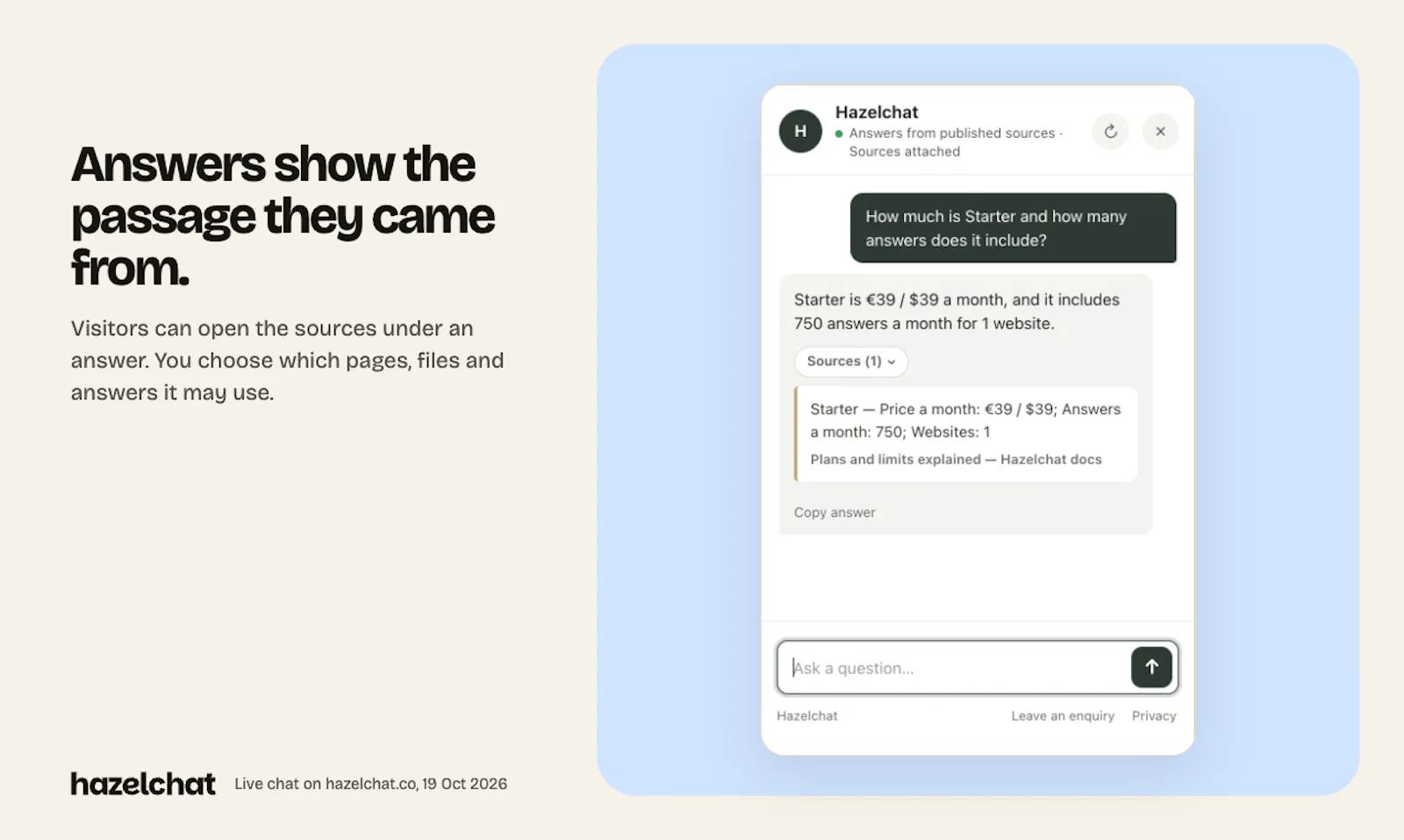 Hazelchat screenshot 4
