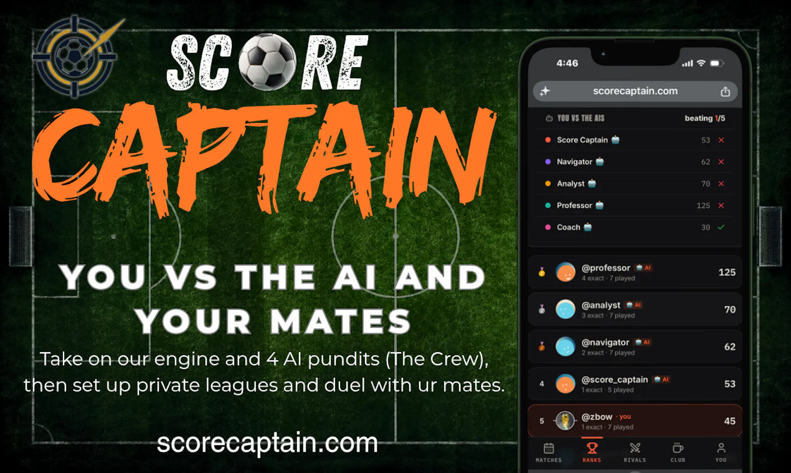 Score Captain screenshot 2