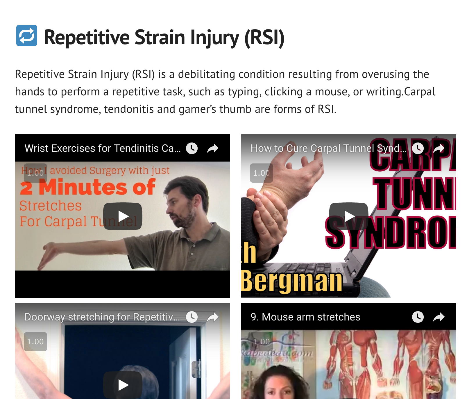 Carpal Tunnel Gym gallery image