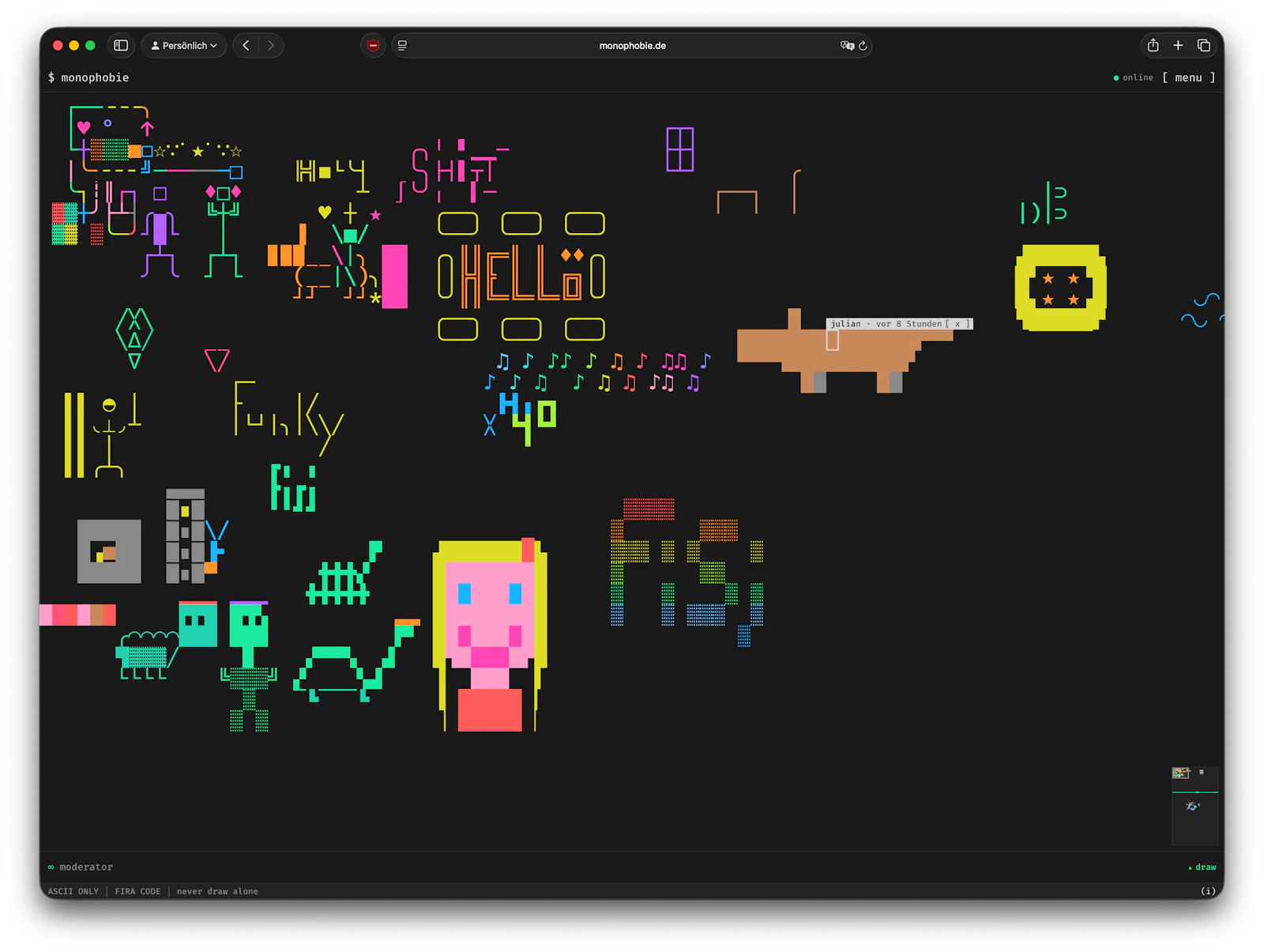 monophobie.de screenshot 1