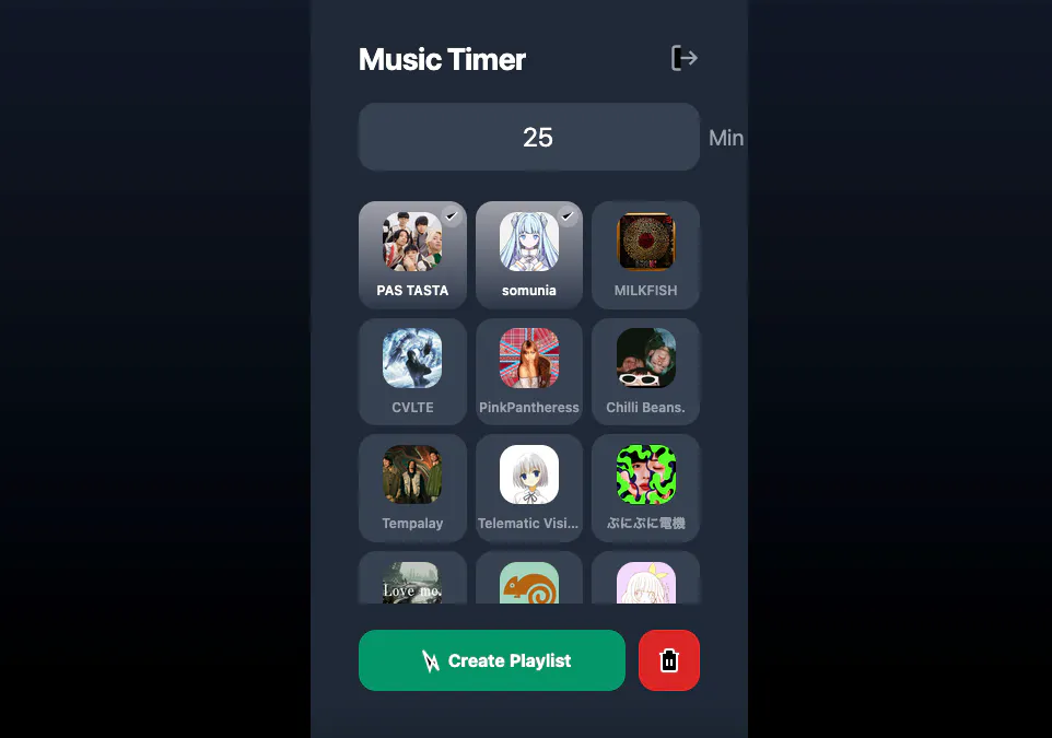 Music Timer for Spotify gallery image