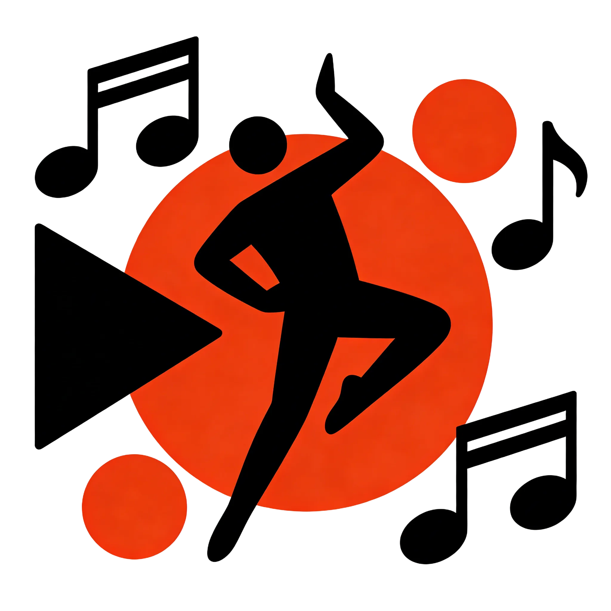 AI Dance Generator - Product Hunt launch logo and brand identity