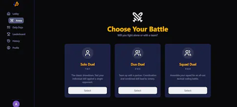 CodeDuelz v2.0.1 gallery image
