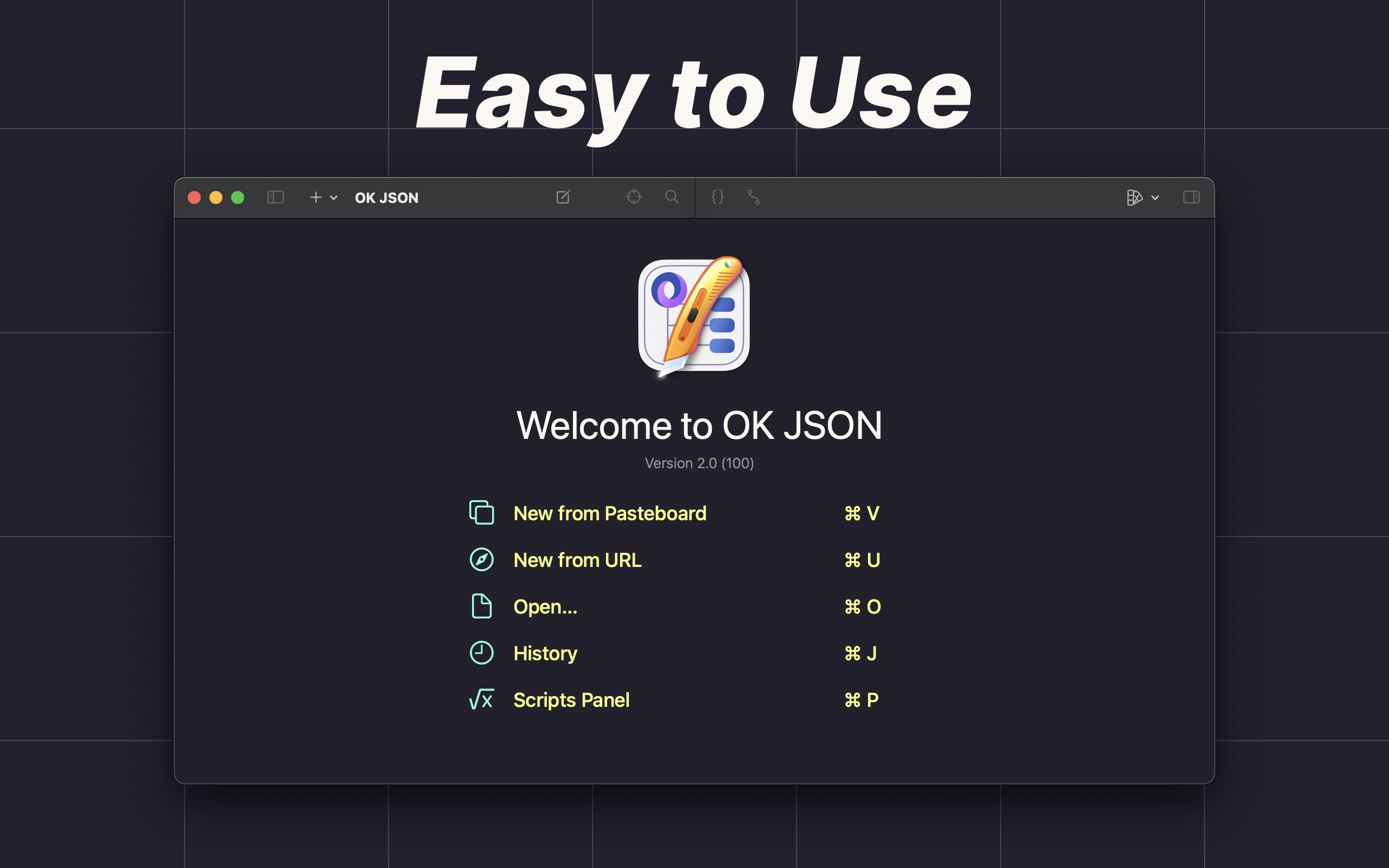 OK JSON - MAC의 궁극적 인 JSON Formatter 미디어 1