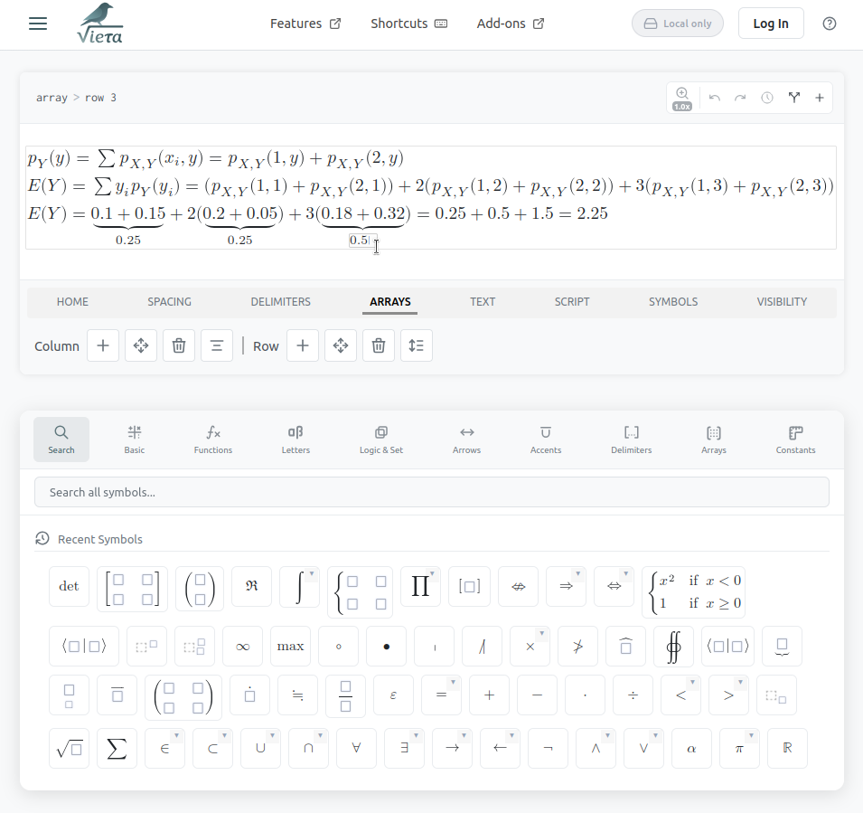 Vieta Space - Screenshot 2 showing product features and functionality