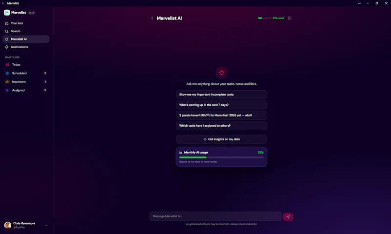 Marvelist screenshot 3