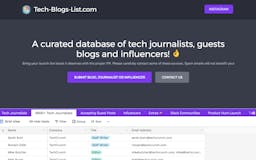 Tech Blogs List media 3