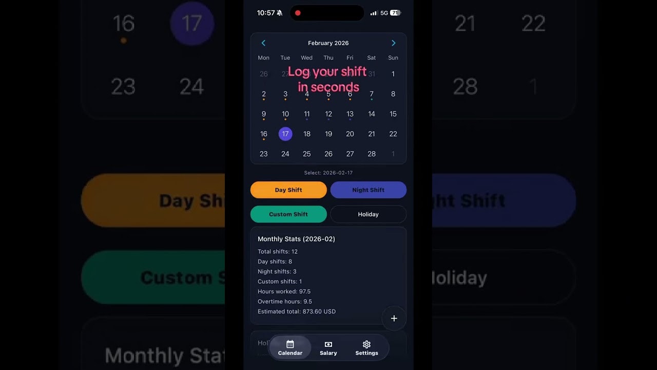 Shift Calendar & Paycheck gallery image
