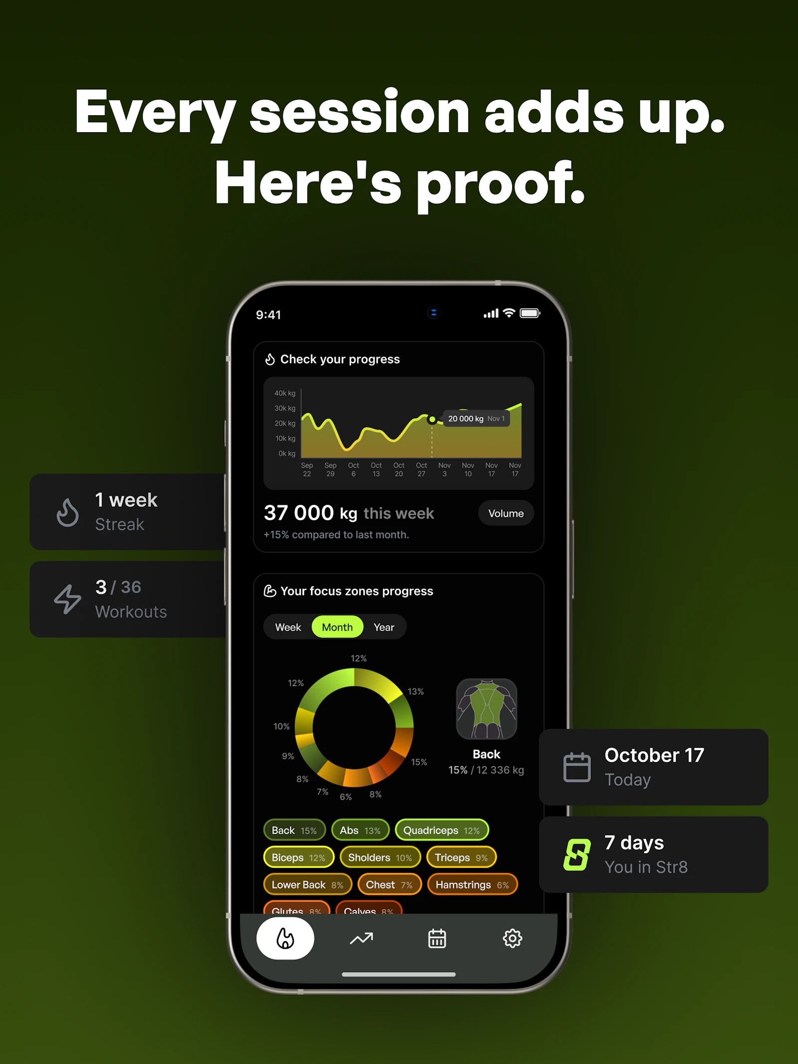 STR8 Gym App screenshot 11
