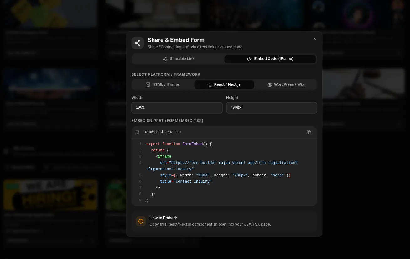 FormBuilder gallery image
