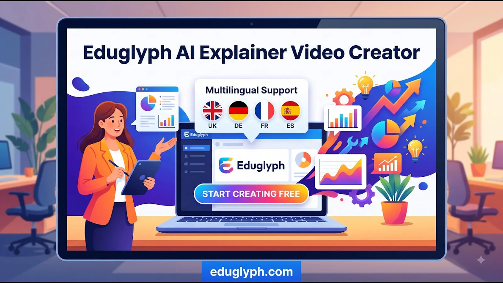 Eduglyph screenshot 1 (video preview)
