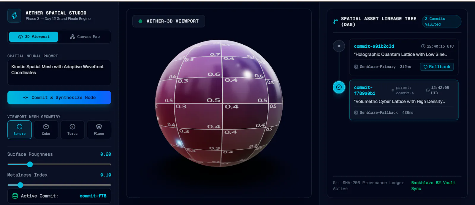 Aether Studio screenshot 2