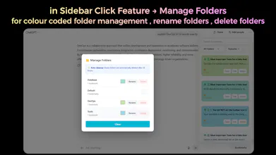 ChatGPT Bookmarks Chrome Extention gallery image